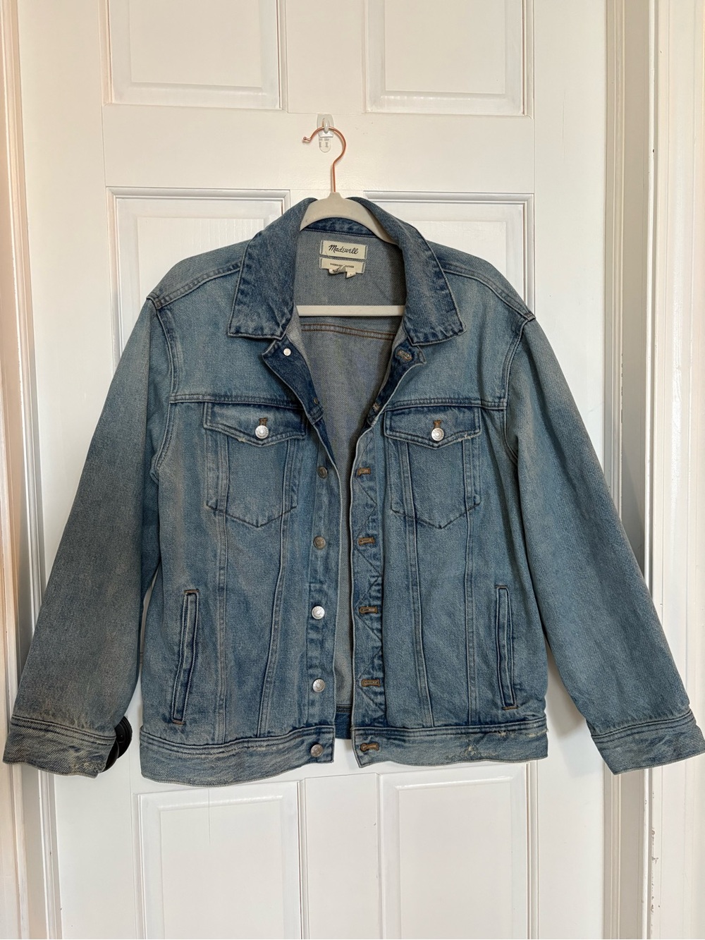 Madewell Oversized Trucker Jean Jacket